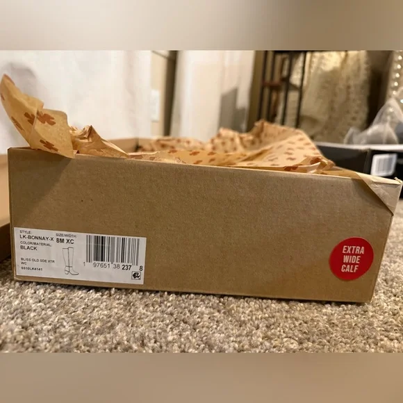 Extra Wide Calf - Lucky Brand Leather Boots - Size 8 ❤️ - Picture 11 of 12